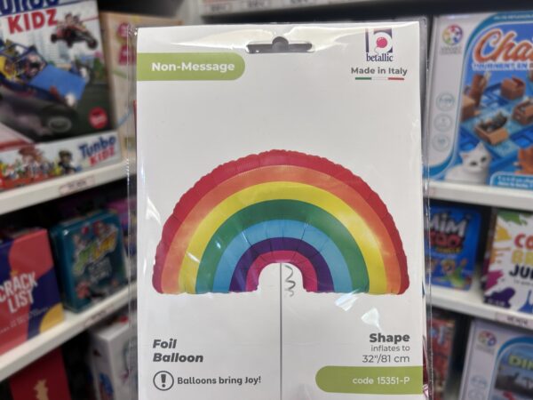 Ballon Arc-en-ciel 81 Cm