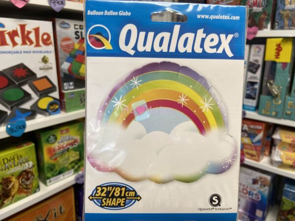 Ballon Arc-en-ciel Nuage 38''