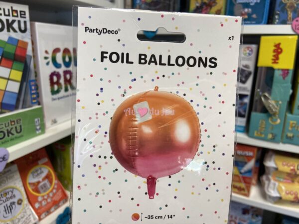 Ballon Boule Orange