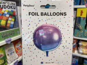 Ballon Boule Violet Amscan