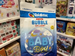 Ballon Bubble Baby Boy
