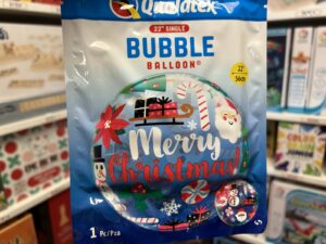 Ballon Bubble Noel