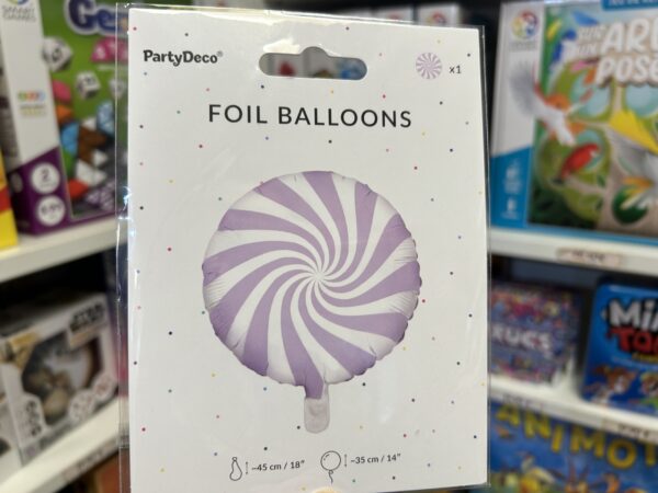 Ballon Candy Lilas