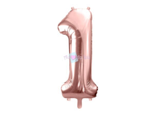 Ballon Chiffre 1 - Rose Gold (86 cm) PartyDeco