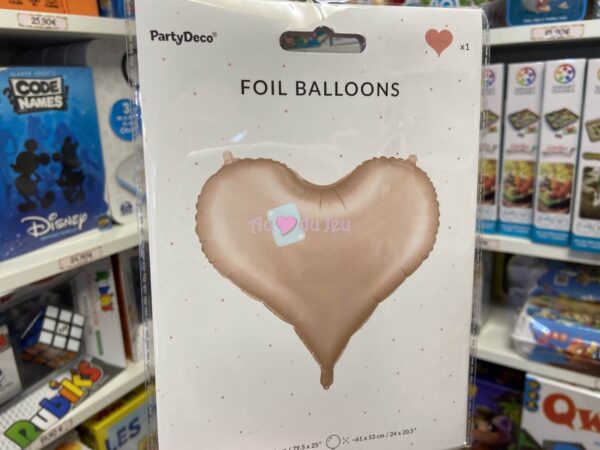 Ballon Coeur Rose Gold 61 cm
