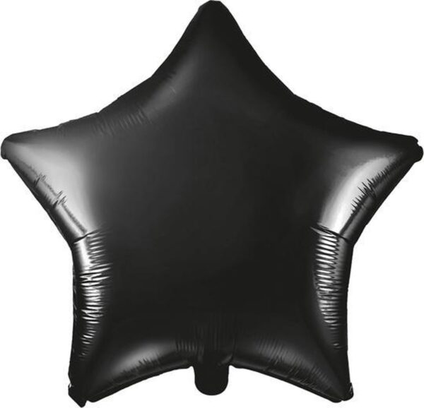Ballon Etoile 48 cm Noir PartyDeco