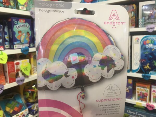 Ballon Géant Arc-en-ciel Licorne