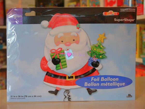 Ballon Geant Pere-Noel
