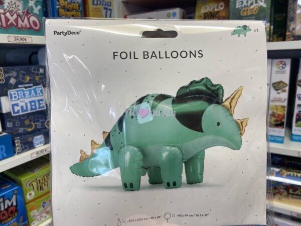 Ballon Géant Dinosaure Triceratops PartyDeco