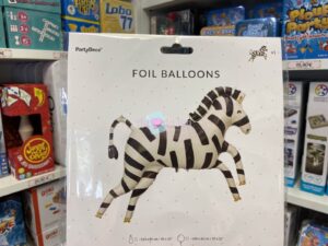 Ballon Géant Zebre PartyDeco