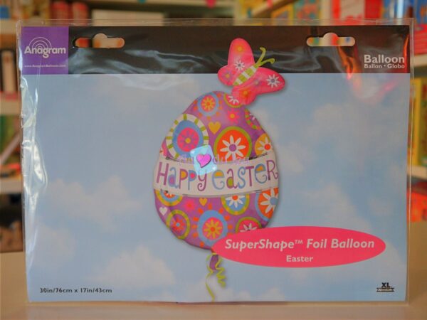 Ballon Hélium Géant Oeufs de Pâques