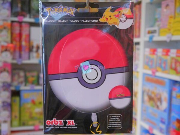 Ballon Hélium Géant Pokeball Pokémon – Image 2