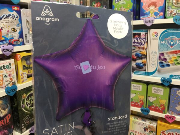 Ballon Hélium Saint Luxe Violet 48 cm