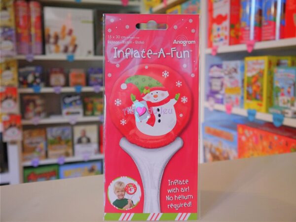 Ballon Sceptre Bonhomme de Neige
