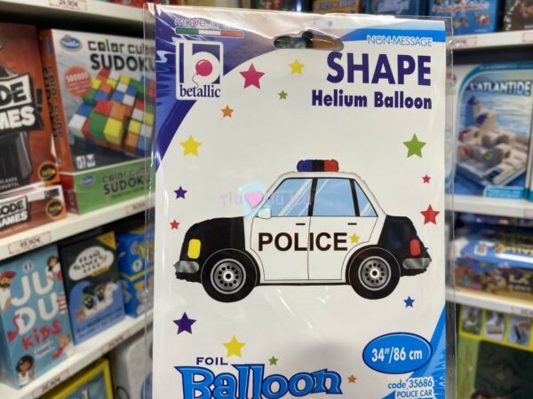 Ballon Voiture de Police 86 cm