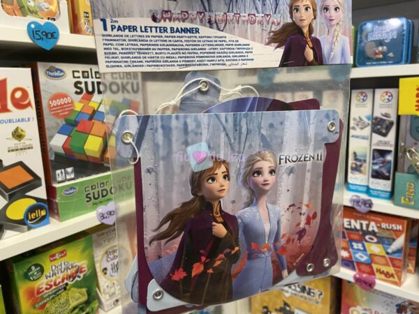 Banderole Reine des Neiges 2