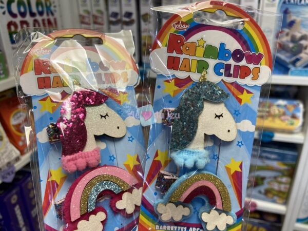 Barrettes Cheveux Licorne