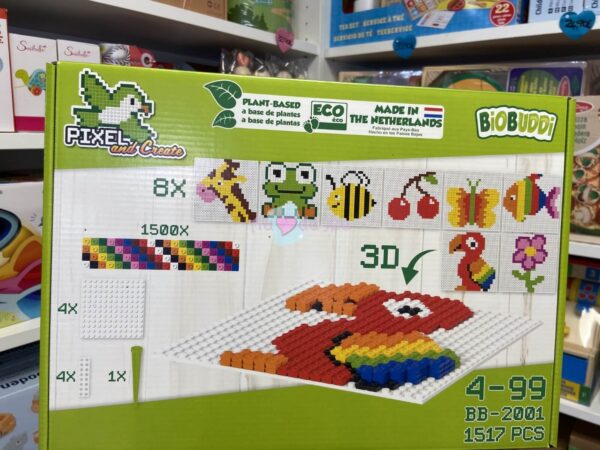 Biobuddi - Starter Kit 1517 Pièces Crocodile Creek