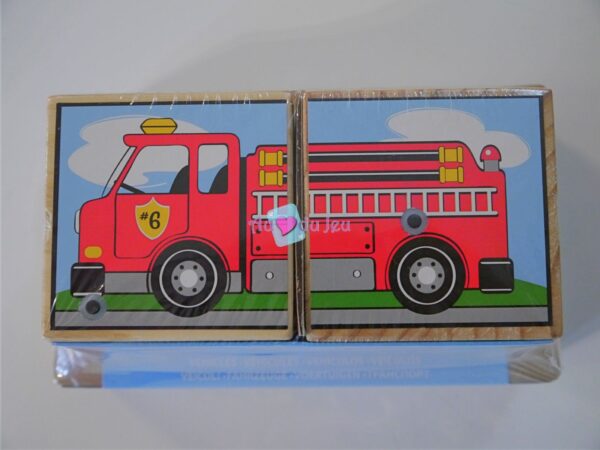 Blocs Cubes Sons Vehicules – Image 2