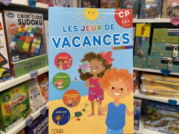 Bloc Jeux de Vacances CP