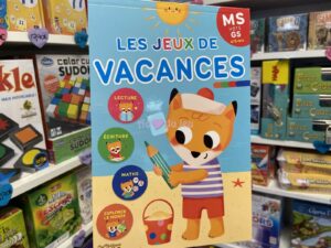 Bloc Jeux de Vacances Moyenne Section Editions Lito