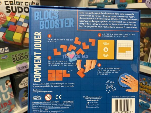 Blocs Booster Professor Puzzle