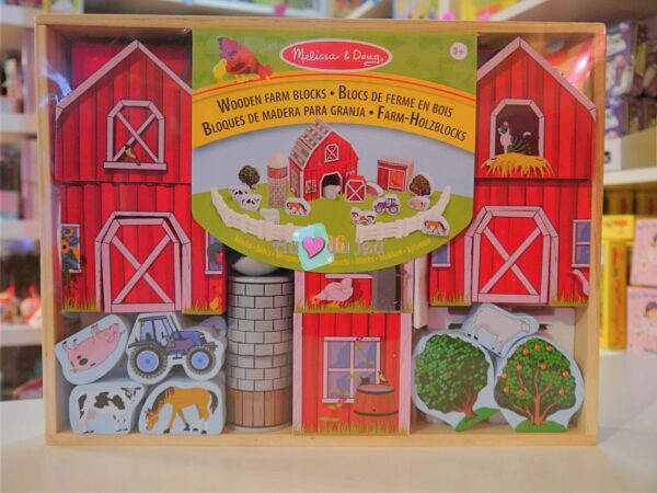 Blocs de Construction Ferme en bois
