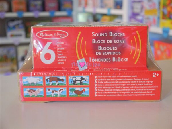 Blocs Cubes Sons Ferme