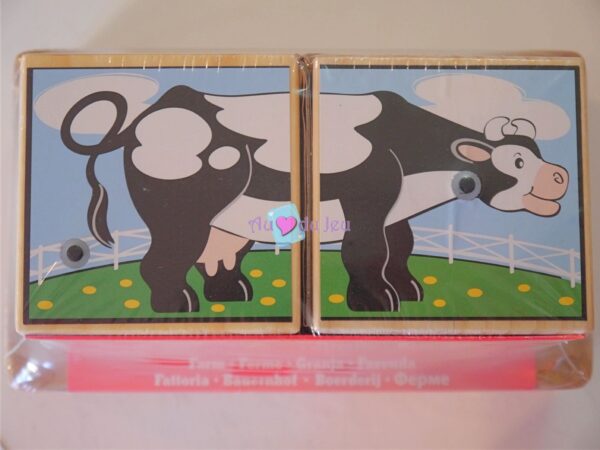 Blocs Cubes Sons Ferme – Image 3