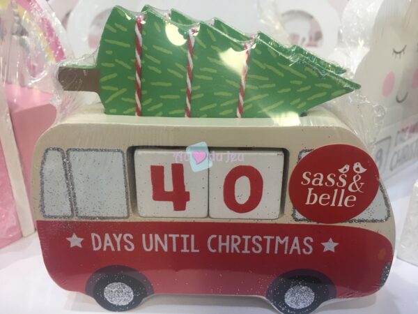 Blocs Décompte de Noël Van