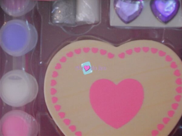 Boite Coeur à peindre – Image 2