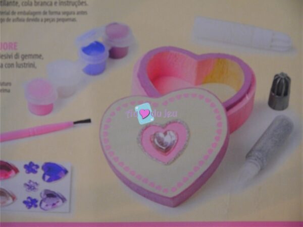 Boite Coeur à peindre – Image 3