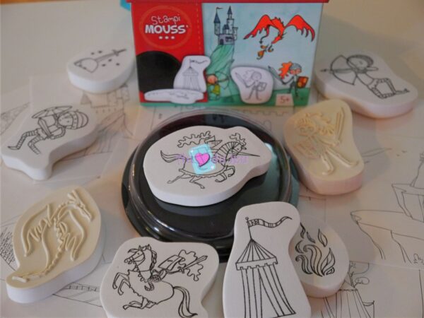 Boite de Tampons Chevaliers – Image 2