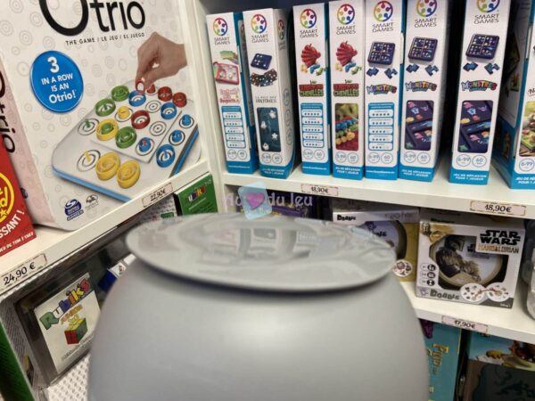 Bol en Silicone Avec Ventouse et Cuillère Gris – Image 3