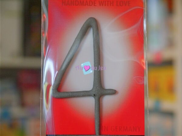Bougie Magique Chiffre 4 Wondercandle