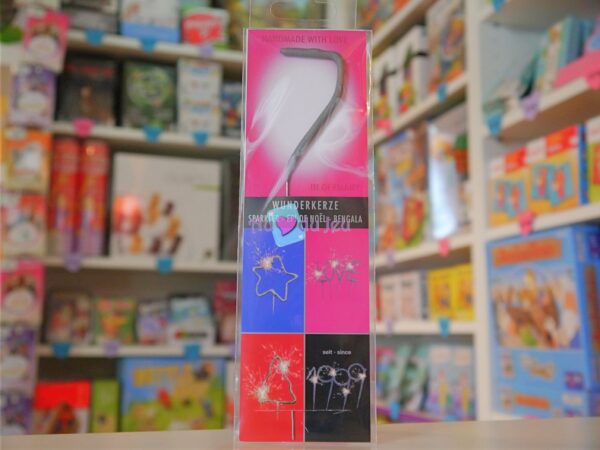 Bougie Magique Chiffre 7 Wondercandle