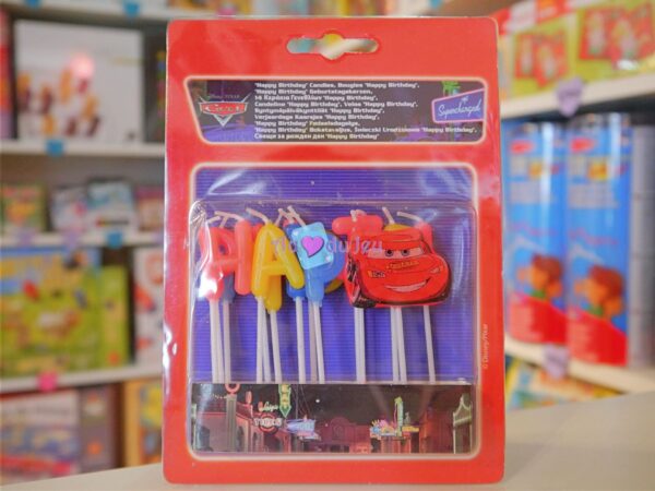 Bougies Anniversaire Cars