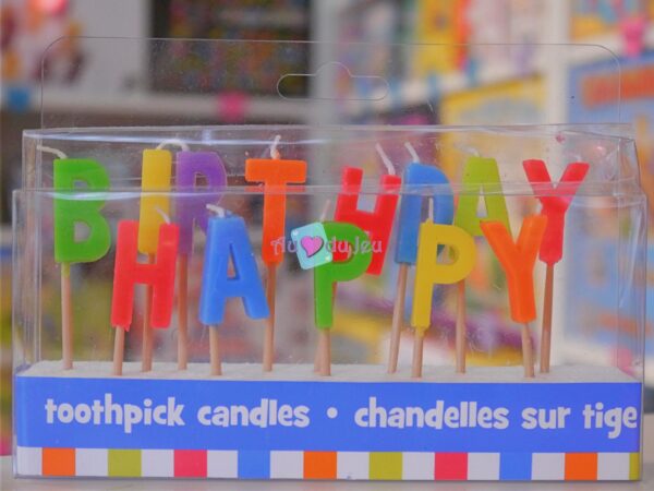 Bougies Anniversaire Classiques