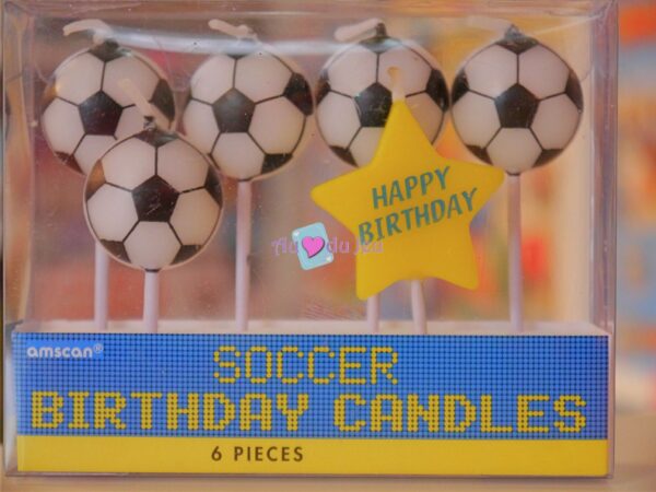 Bougies Anniversaire Football