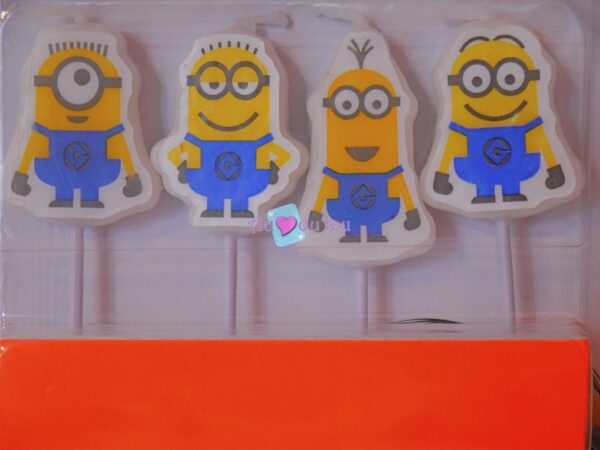 Bougies Anniversaire Minions – Image 2