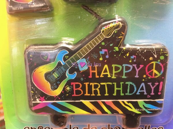 Bougies Anniversaire Rock n Roll – Image 3