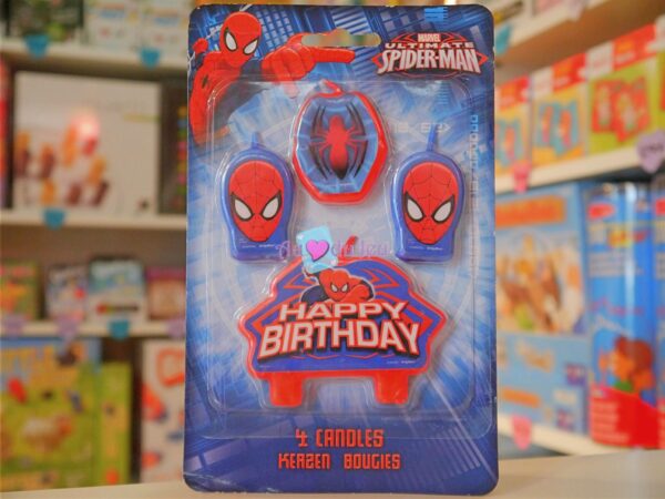 Bougies Anniversaire Spiderman