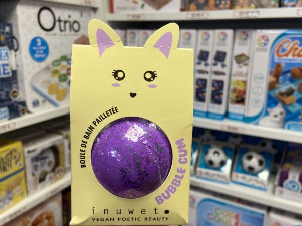 Boule de Bain Pailletée Bubble Gum Inuwet