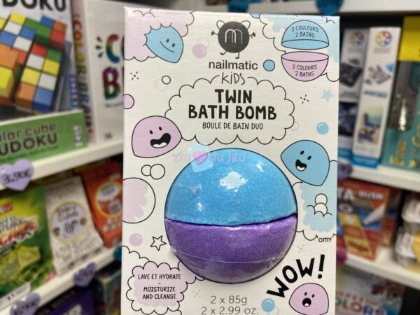 Boules de Bain Bleue et Violette