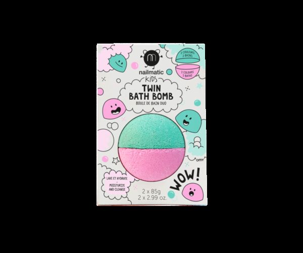 Boules de Bain Verte et Rose Nailmatic Kids