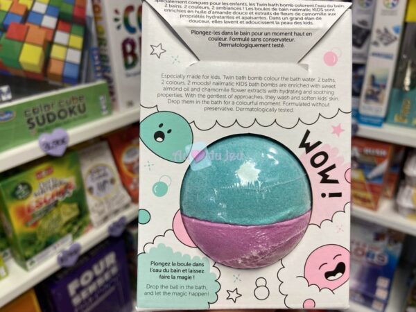 Boules de Bain Verte et Rose Nailmatic Kids