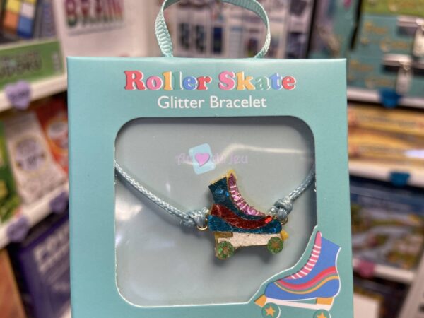 Bracelet à Paillettes Patin à Roulettes