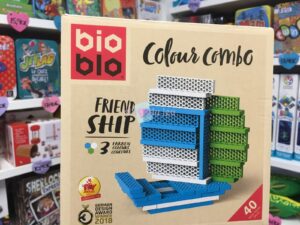 Briques Construction - Mini Box Jaune Rouge Bleu Bioblo