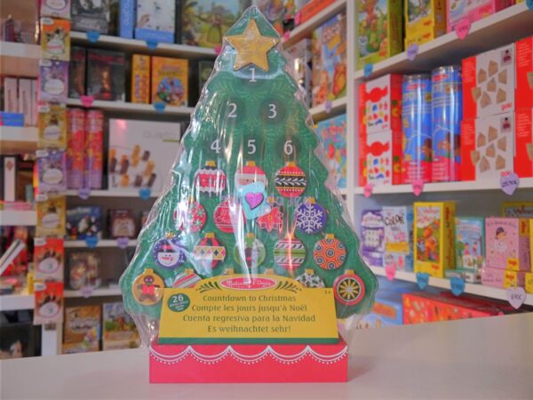 Calendrier de l'Avent Noël en bois