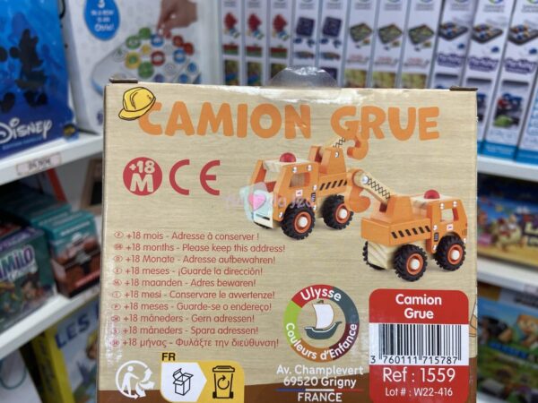 Camion Grue en Bois – Image 3